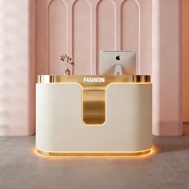 Office Furniture Store - Nordic Luxury Beauty Salon Receptiebalie Modern