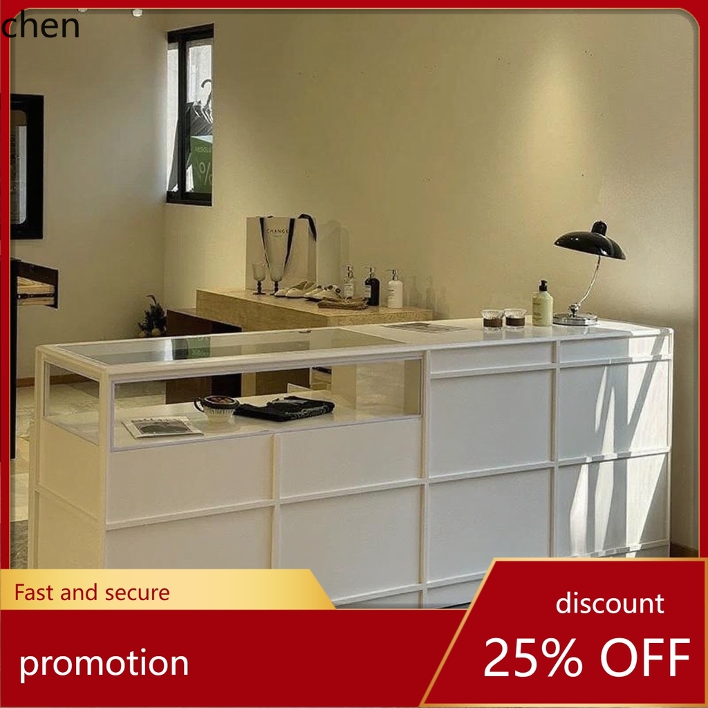 Office Furniture Store - CZ Kledingwinkel Eilandtafel Winkel Gelakt glas