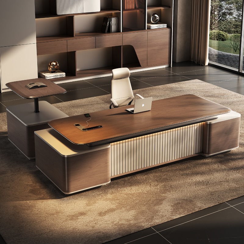 Office Furniture Luxury - Midden-Oosten stijl directiebureau, high-end luxe bureau