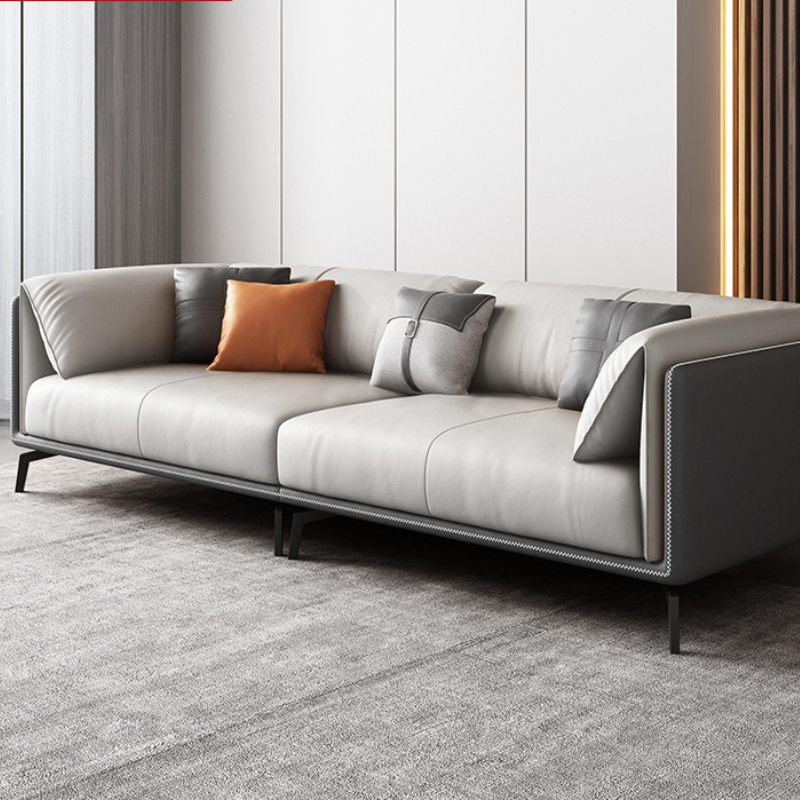 Office Furniture Luxury - Koeienhuid Zakelijke Kantoorbanken Receptie Woonkamer Eenvoudige