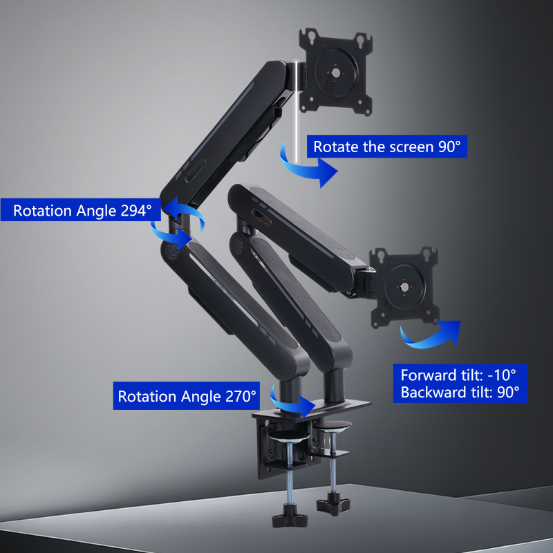 Nieuwe aanwinst gasveer bureau - Adjustable Monitor Mount recensie en prijs