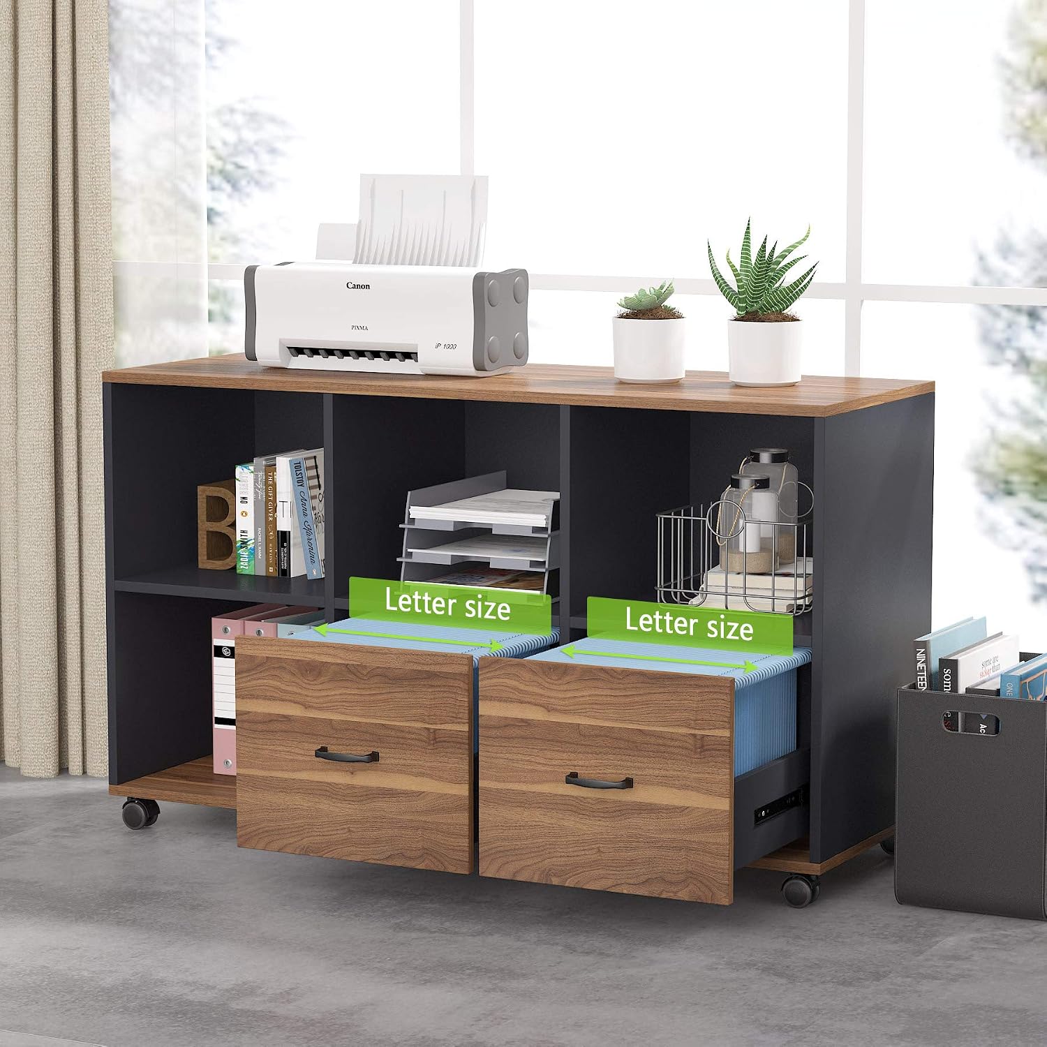 L-vormig directiebureau & kast - Office Furniture Filing Cabinets recensie en prijs