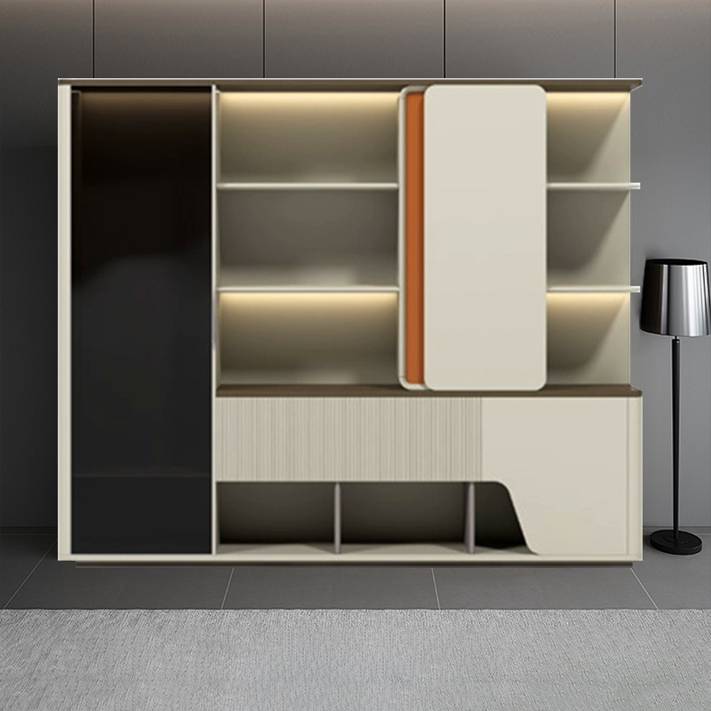 Moderne luxe baas MDF houten v - Office Furniture Filing Cabinets recensie en prijs
